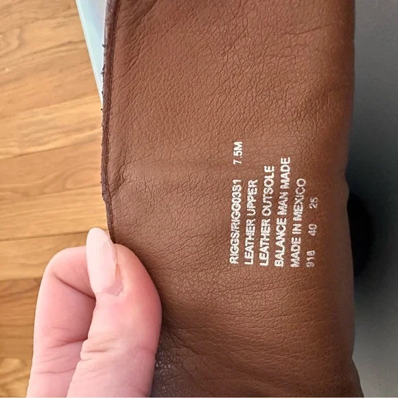 Steve Madden Riggs Rust Leather Tall Knee High Boots - Picture 6 of 7